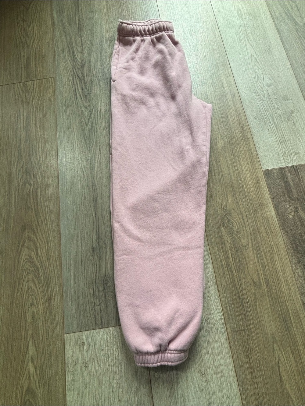 TNA women’s Light Pink Fleece Jogger Pants